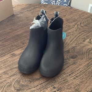Totes Black Waterproof Ankle Boots